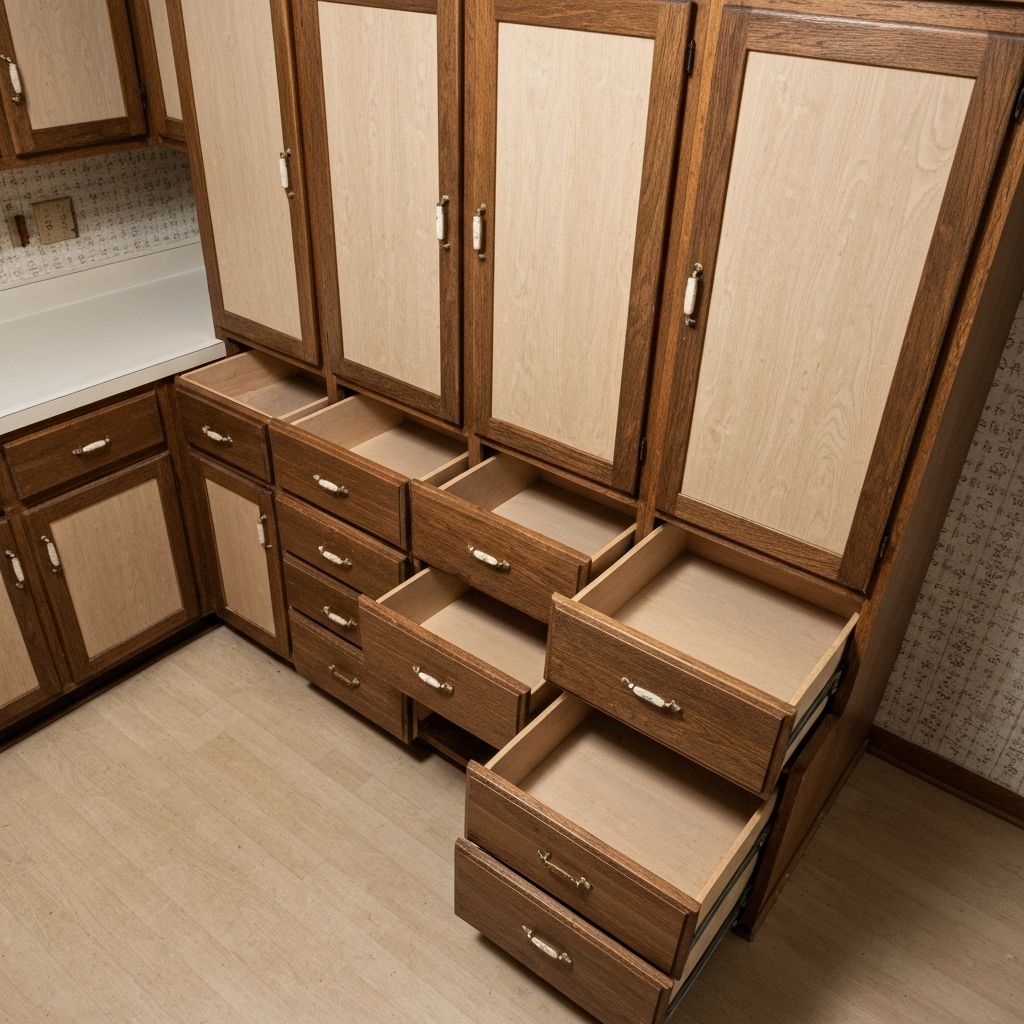 Charcoal Modern Kitchen - Before